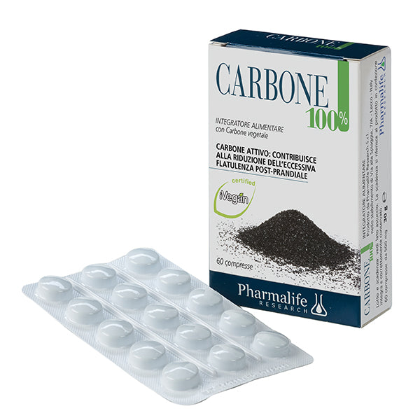 PHARMALIFE Carbone 100% 60 Compresse