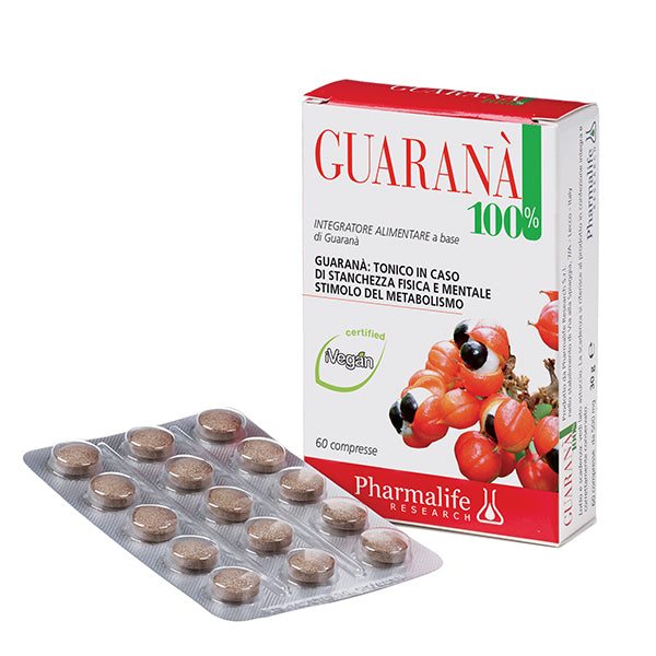 PHARMALIFE Guaranà 100% 60 Compresse