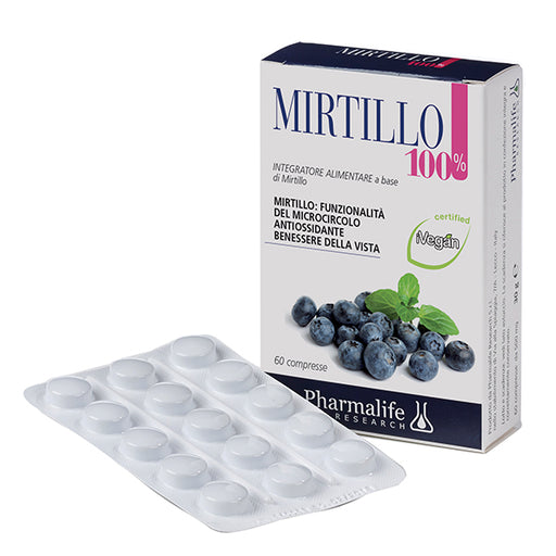 PHARMALIFE Mirtillo 100% 60 Compresse