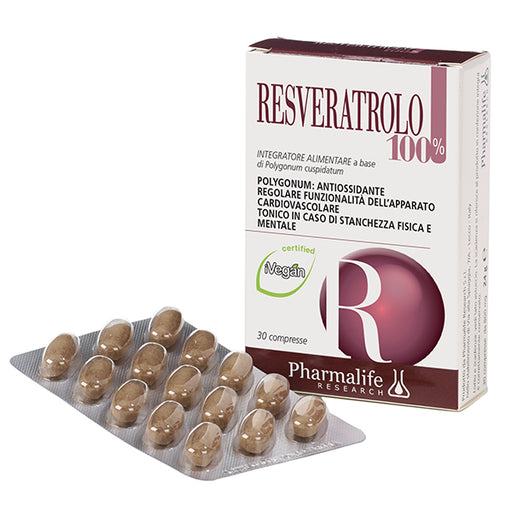 PHARMALIFE Resveratrolo 100% 30 Compresse