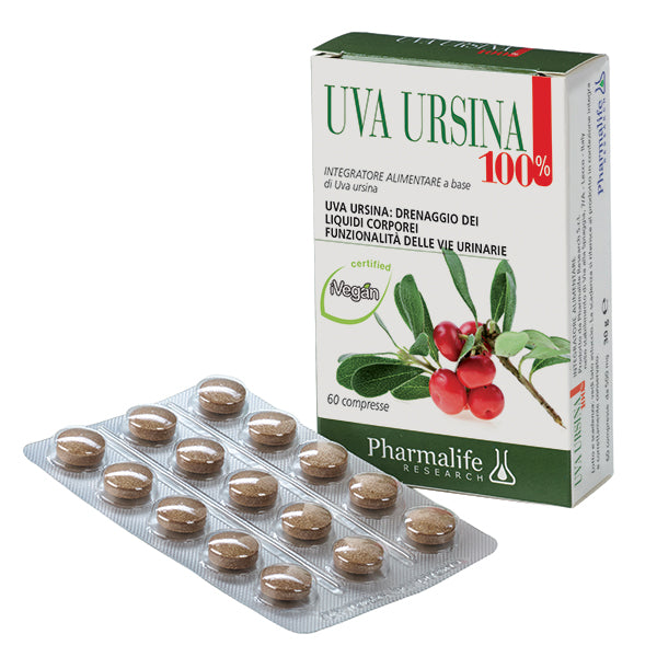 PHARMALIFE Uva Ursina 100% 60 Compresse