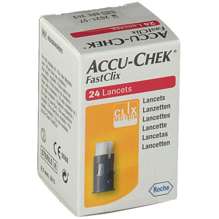 Accu-Chek Fastclix Lancette Pungidito 24 / 102 PEZZI