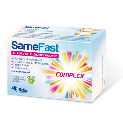 SAMEFAST UP  Integratore Alimentare 20 Compresse orosolubili Divisibili Gusto Lime