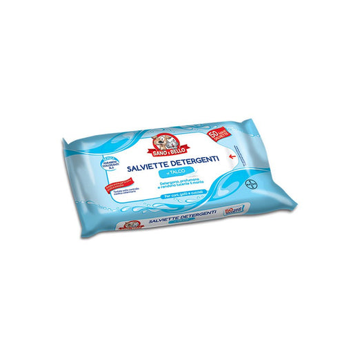 Sano E Bello 50 Maxi Salviette Detergenti Al Talco