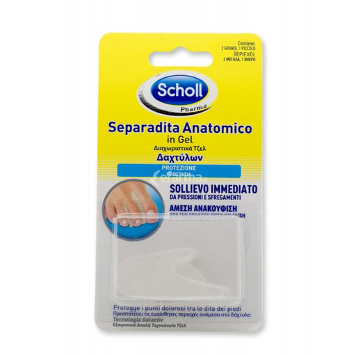 Scholl Separadita Anatomico In Gel Sollievo Immediato