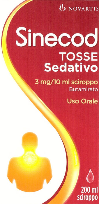 Sinecod Tosse Sedativo Sciroppo 200ml