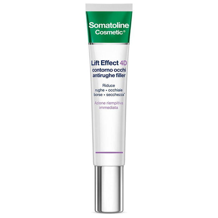 Somatoline Cosmetic Lift Effect 4D Contorno Occhi Antirughe Filler 15ml