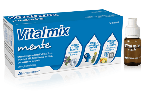 MONTEFARMACO OTC Vitalmix Mente 12 Flaconcini
