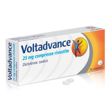 NOVARTIS FARMA SpA Voltadvance 25mg 20 compresse