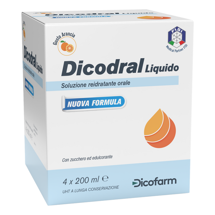 DICODRAL LIQUIDO 4X200 ML