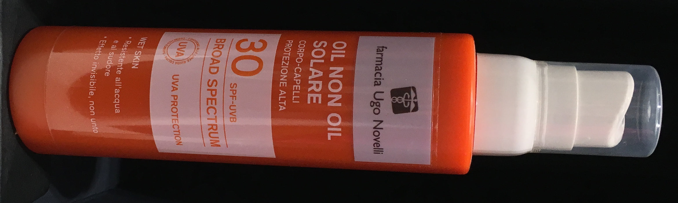 Farmacia Ugo Novelli oil non oil solare corpo/capelli protezione alta 30 (150 ml)