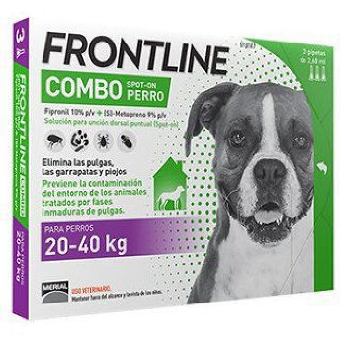 Frontline Combo Cani 20-40 kg 3 pipette