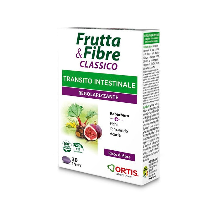 Ortis Frutta & Fibre Classico 30 Compresse