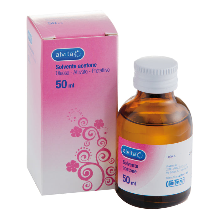 Alvita Acetone Oleoso Solvente 50ml ALLIANCE HEALTHCARE IT. DIS. SpA
