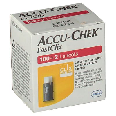 Accu-Chek Fastclix Lancette Pungidito 24 / 102 PEZZI