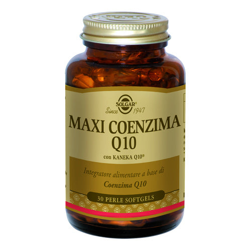 Solgar Maxi Coenzima Q10 30 Perle Softgels 12 g