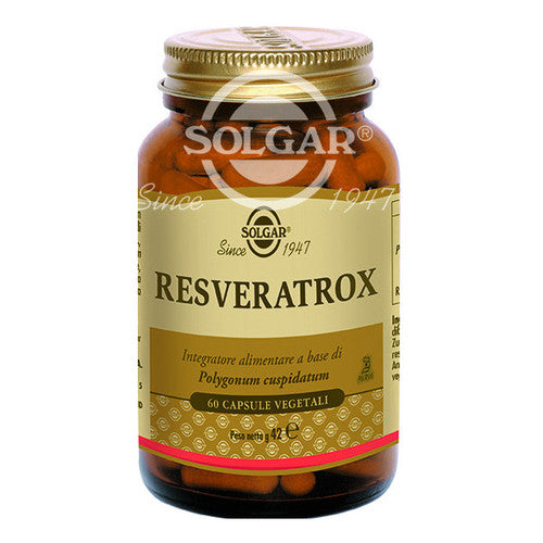 Solgar Resveratrox Integratore Alimentare 60 Capsule Vegetali 42g