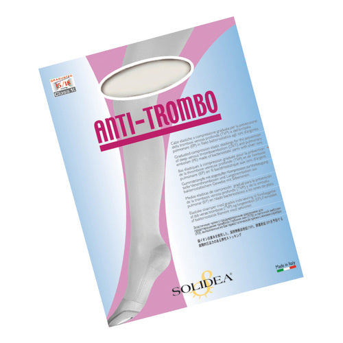 Solidea Calze Autoreggenti Anti-Trombo Tg.M Bianche — FarmaNove ...