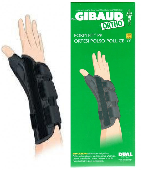 Dr. Gibaud Form Fit PP Ortesi Polso Pollice Tg.2 Sx
