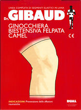 Dr. Gibaud Ginocchiera Biestensiva  Felpata Camel Tg.5