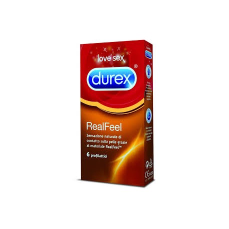 Durex Preservativi Real Feel 6 pezzi