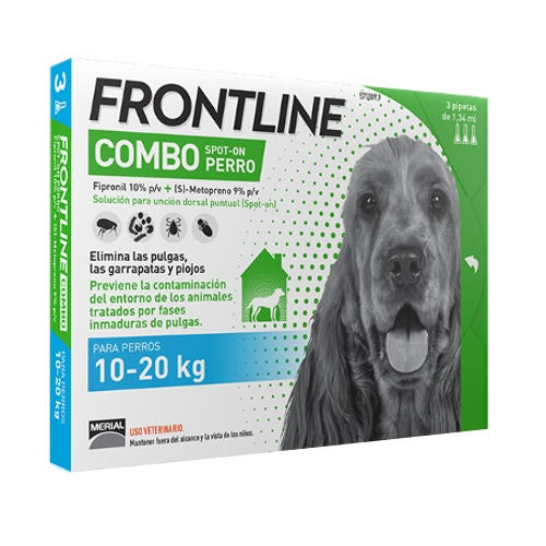 Frontline Combo Cani 10-20 kg 3 pipette