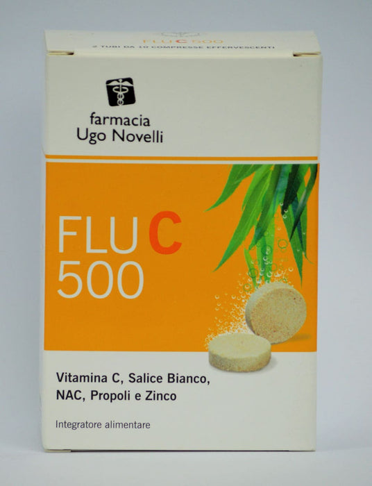 FARMACIA NOVELLI Flu 500 20 Compresse Effervescenti