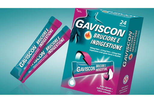 Gaviscon Bruciore E Indigestione 24 Bustine
