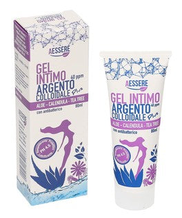 Aessere gel intimo argento collloidale plus 80 ml (40 ppm)