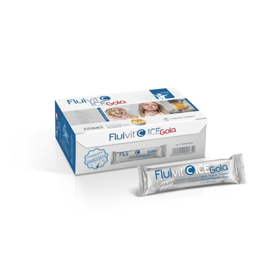 Farmac Zabban Fluivit C Ice Gola 12 Stick Pack