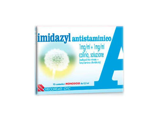 Imidazyl Antistaminico Collirio 10 Flaconi Monodose 0,5 Ml