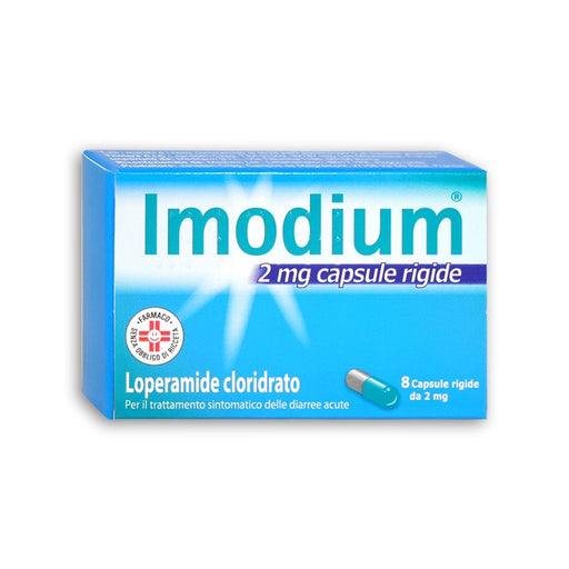 Imodium 2mg 8 capsule rigide