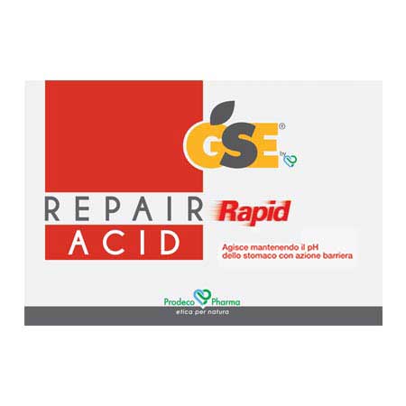 Prodeco Pharma Gse Repair Rapid Acid 12 Compresse
