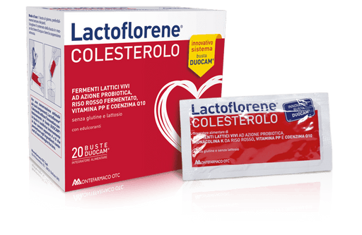 MONTEFARMACO OTC Lactoflorene Colesterolo 20 Buste