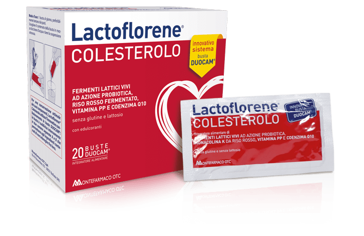 MONTEFARMACO OTC Lactoflorene Colesterolo 20 Buste