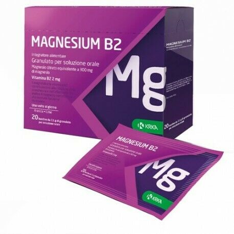 Krka Magnesium B2 300mg/2mg 20 Bustine