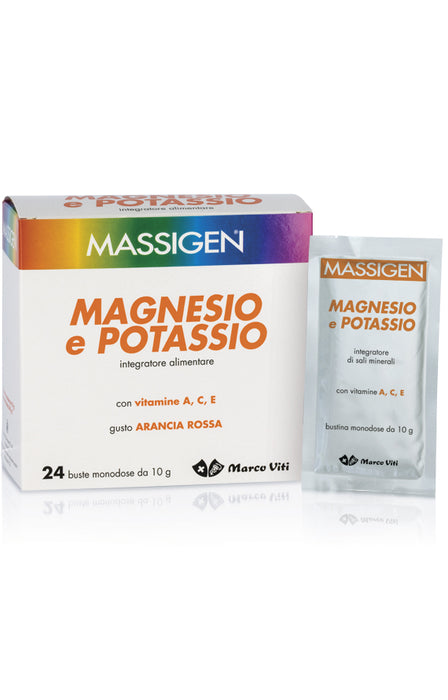MARCO VITI FARMACEUTICI SpA Massigen Magnesio e Potassio 24 Buste