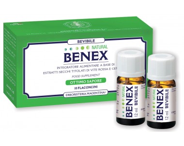 Natural Benex Integratore Alimentare 10 Flaconcini