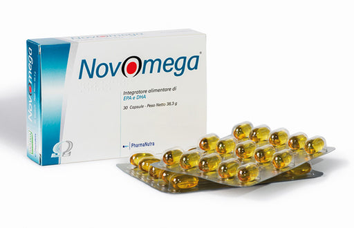 PHARMANUTRA SpA Novomega Integratore 30 Capsule