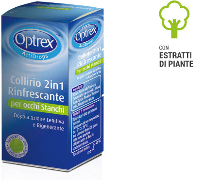 Optrex Actidrops Collirio 2in1 Rinfrescante Occhi Stanchi