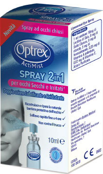 Optrex Actimist Spray 2in1 Occhi Secchi e Irritati