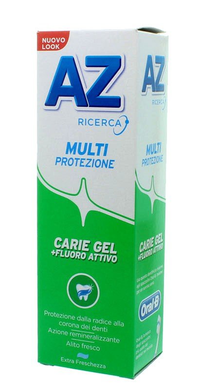 Oral-B Az Multi-Protezione Carie Gel + Fluoro Attivo 75ml