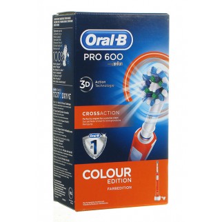 Oral-B Pro CrossAction 600 Color Arancio