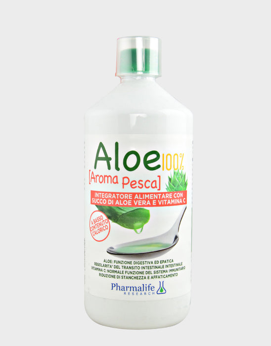 PHARMALIFE Aloe 100% & Aroma Pesca 1 Litro 