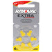 Rayovac Misura 10 - Blister da 6 Batterie per Protesi Acustiche