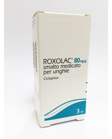 ROXOLAC 80MG/G Smalto Medicato Per Unghie 