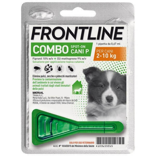 Frontline Combo Cani 2-10 kg 1 pipetta
