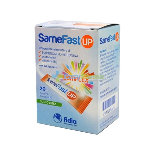SAMEFAST UP 20 Bustine Orosolubili Gusto mela 