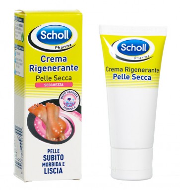 Scholl Crema Rigenerante Pelle Secca Piedi 60 ml