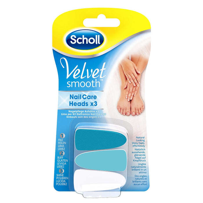 Scholl Velvet Smooth Lime Per Kit Elettronico Nail Care